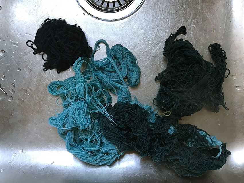 yarns-in-sink-steaming